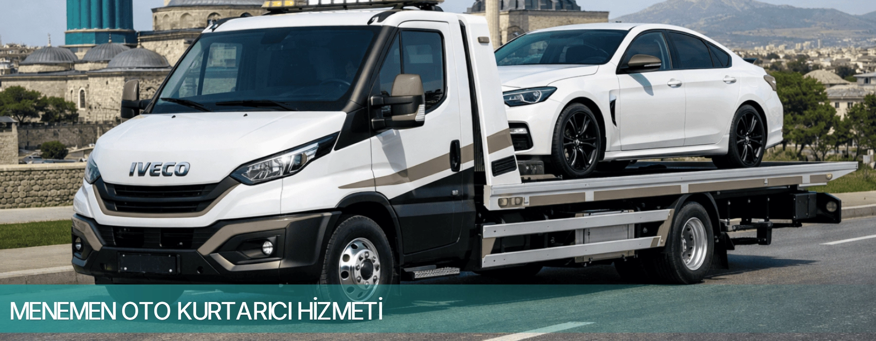 Menemen oto kurtarıcı misyon görseli